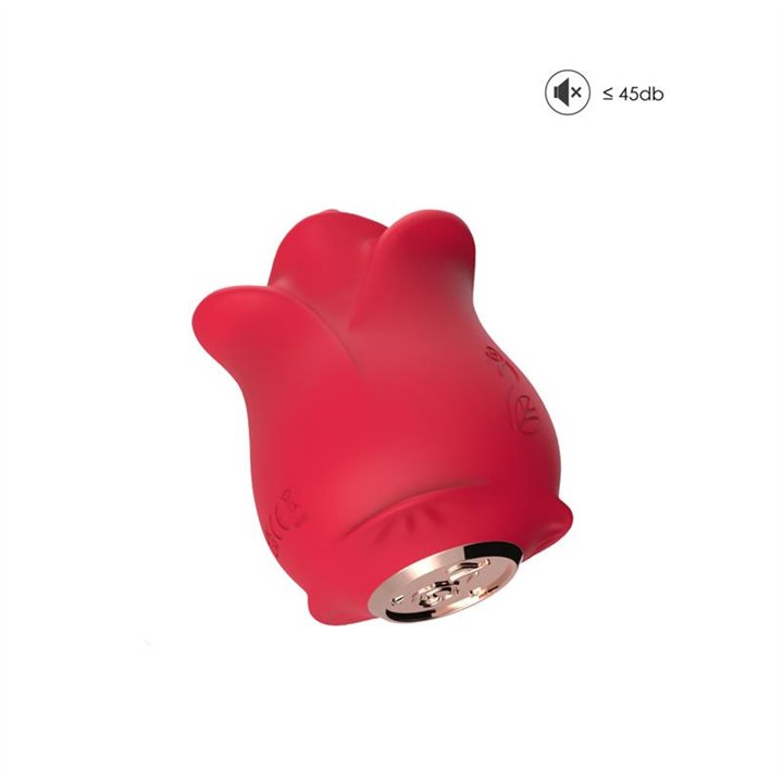 Rose with Licking and Vibration - 8436626092747 - Teknashop Ltd