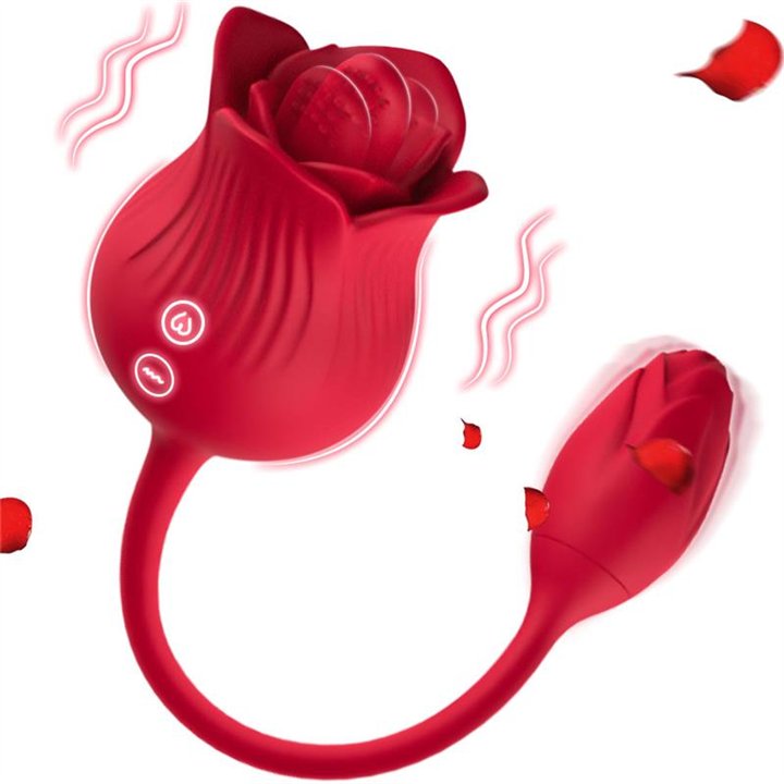 Rose with Licking and Vibrating egg USB - 8436626092730 - Teknashop Ltd