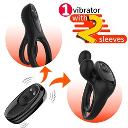 Vrating cock ring set of 2 - 8436626092709 - Teknashop Ltd