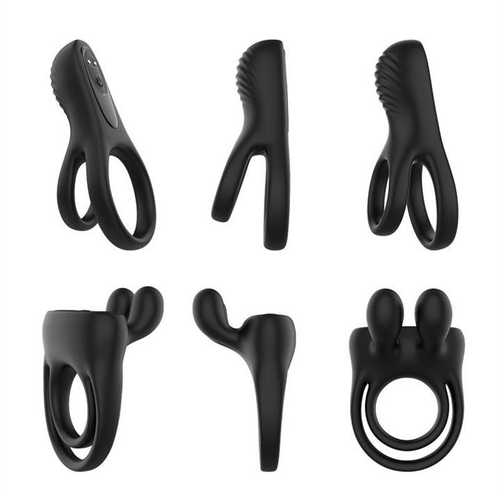 Vrating cock ring set of 2 - 8436626092709 - Teknashop Ltd