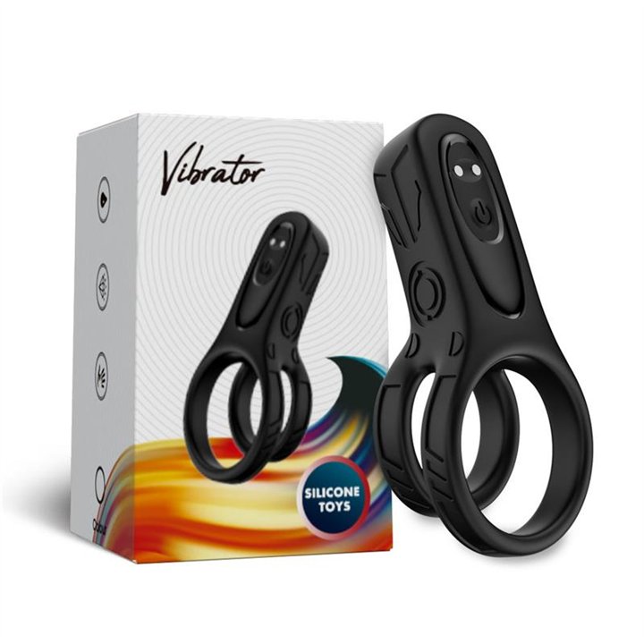 Mecha-style Vibrating Penis Ring - 8436626092556 - Teknashop Ltd