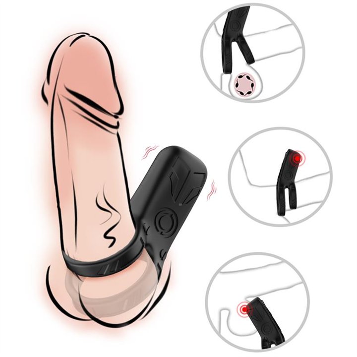 Mecha-style Vibrating Penis Ring - 8436626092556 - Teknashop Ltd