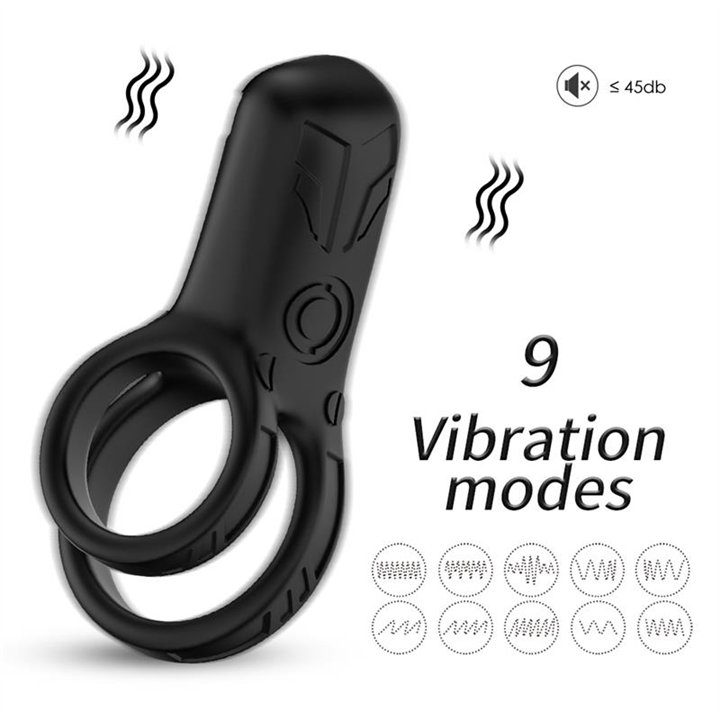 Mecha-style Vibrating Penis Ring - 8436626092556 - Teknashop Ltd