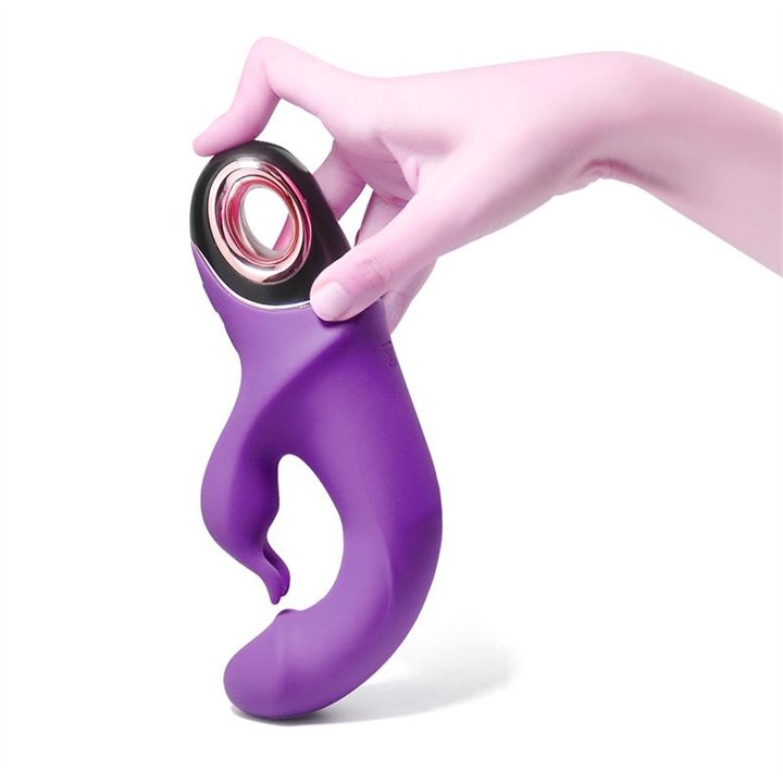 360º Rotation Rabbit Vibrator Purple - 8436626092495 - Teknashop Ltd