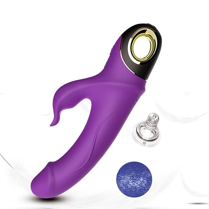 360º Rotation Rabbit Vibrator Purple - 8436626092495 - Teknashop Ltd