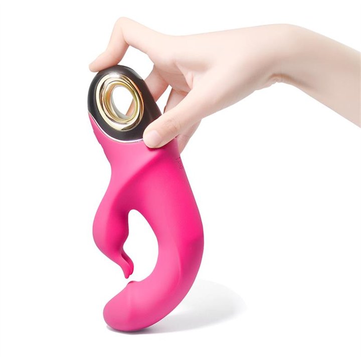360º Rotation Rabbit vibrator Pink - 8436626092488 - Teknashop Ltd