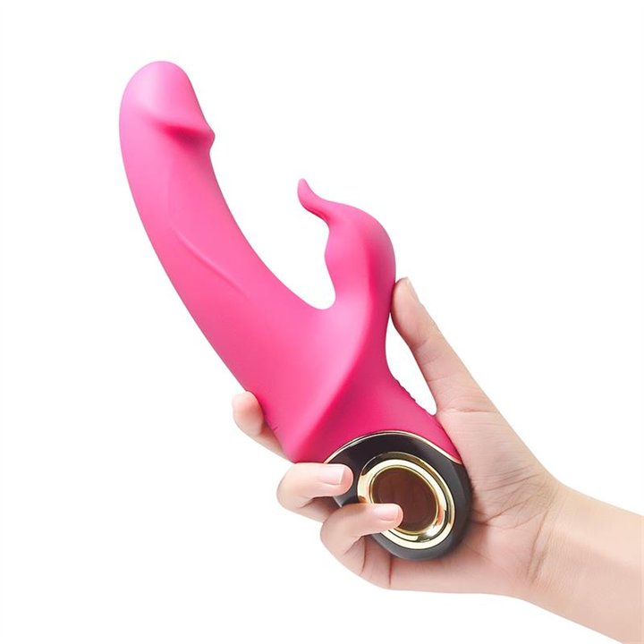 360º Rotation Rabbit vibrator Pink - 8436626092488 - Teknashop Ltd