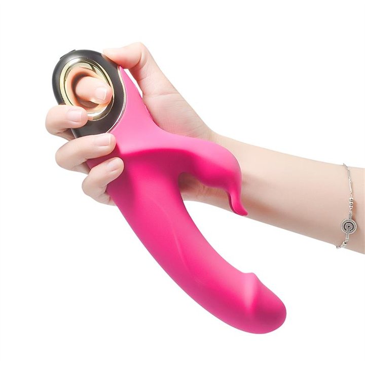 360º Rotation Rabbit vibrator Pink - 8436626092488 - Teknashop Ltd
