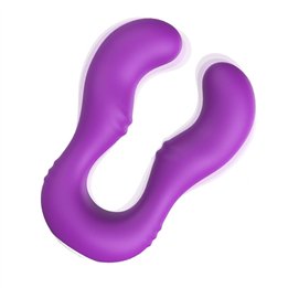 Double-headed Couples Vibrator Purple - 8436626092440 - Teknashop Ltd