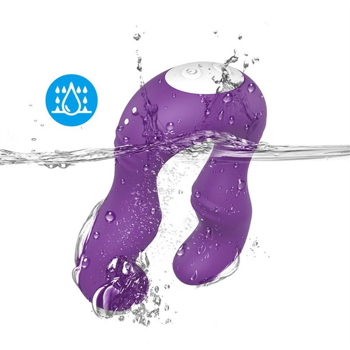 Double-headed Couples Vibrator Purple - 8436626092440 - Teknashop Ltd