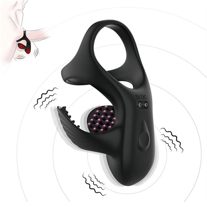 Ball Pack and Penis Vibrating Ring - 8436626092426 - Teknashop Ltd