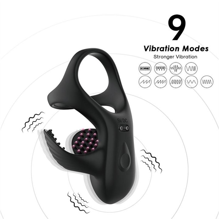 Ball Pack and Penis Vibrating Ring - 8436626092426 - Teknashop Ltd