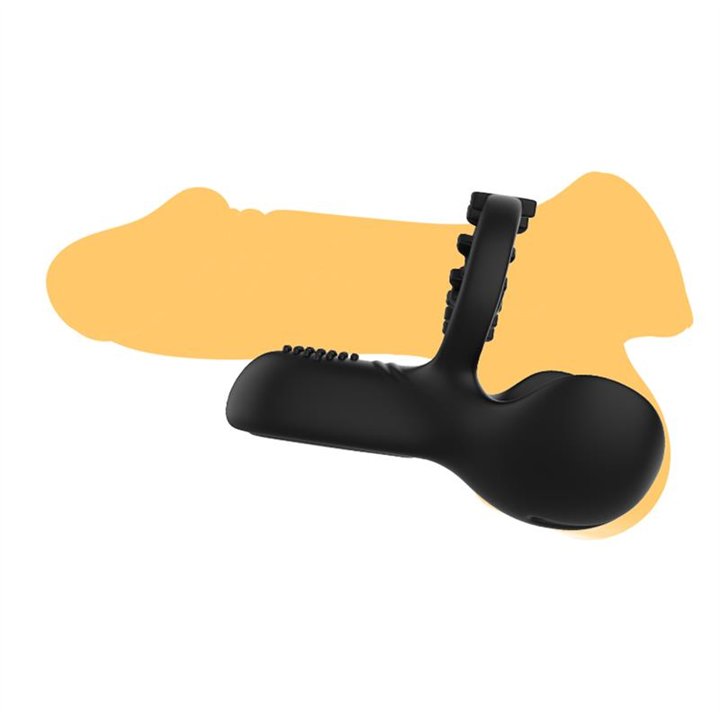 Ball Pack and Penis Vibrating Ring Adjustable - 8436626092419 - Teknashop Ltd