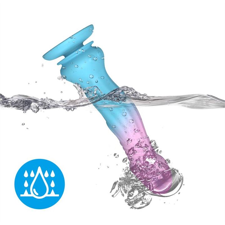 Dildo with Thrusting and Vibration with Suction Cup 19.2 cm - 8436626092372 - Teknashop Ltd
