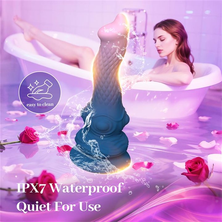 Fantasy Dildo Vibration, Oscilation and Suction Cup 23.3 cm - 8436626092389 - Teknashop Ltd