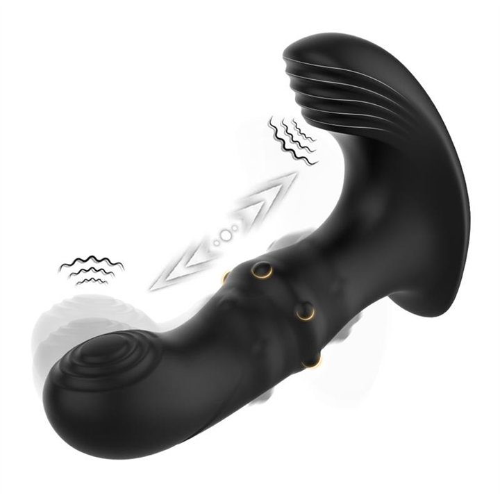 Prostate Massager Vibration, Thrusting and Clitoris Stimulator - 8436626092341 - Teknashop Ltd