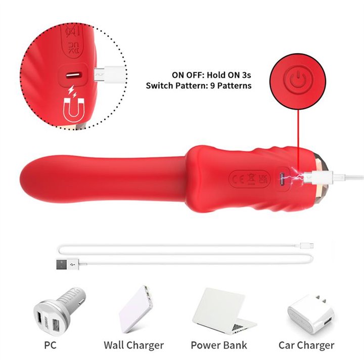 G-spot Vibrator with Digital Screen - 8436626092273 - Teknashop Ltd