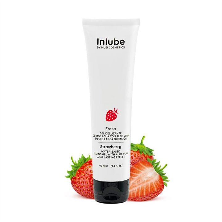 Nuei Water Base Lubricant Inlube Strawberry 100 ml - N51337 - Teknashop Ltd