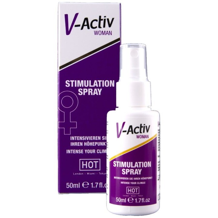 HOT - V-ACTIV STIMULATION SPRAY FOR WOMAN 50 ML - D-245318 - Teknashop Ltd