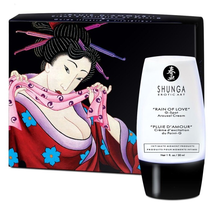 SHUNGA - RAIN OF LOVE G-SPOT STIMULATING CREAM - D12-201347 - Teknashop Ltd