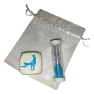 DIABLO PICANTE - KAMASUTRA DICE OF POSTURES FOR BOYS WITH HOURGLASS - D-232550 - Teknashop Ltd
