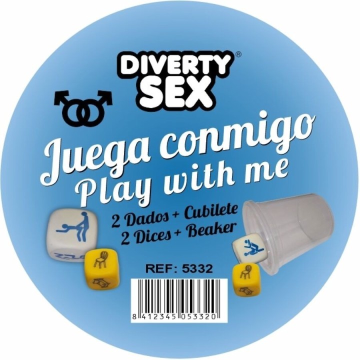 DIABLO PICANTE - DICE GAME PLACE + POSITIONS FOR MEN WITH CUP - D-244791 - Teknashop Ltd