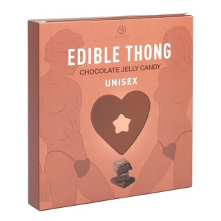 SECRET PLAY - CHOCOLATE GUMMY THONG - D-240138 - Teknashop Ltd
