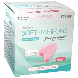 JOYDIVISION SOFT-TAMPONS - ORIGINAL SOFT-TAMPONS MINI 3 UDS - D-207286 - Teknashop Ltd