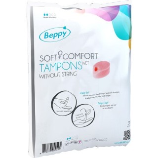BEPPY - SOFT COMFORT TAMPONS WET 30 UNITS - D-219522 - Teknashop Ltd