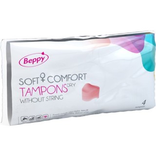 BEPPY - SOFT-COMFORT TAMPONS DRY 4 UNITS - D-219524 - Teknashop Ltd