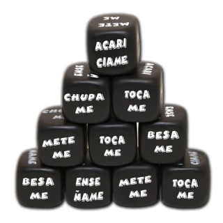 DIABLO PICANTE - BLACK ACTION DICE - D-230260 - Teknashop Ltd