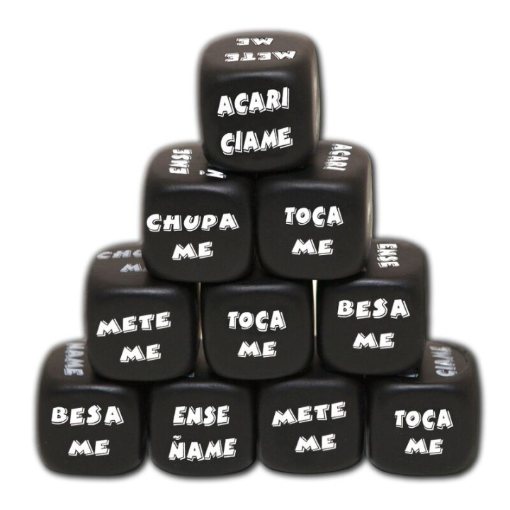 DIABLO PICANTE - BLACK ACTION DICE - D-230260 - Teknashop Ltd