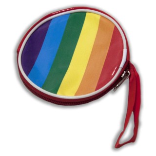 PRIDE - LGBT FLAG ROUND PURSE - D-231736 - Teknashop Ltd