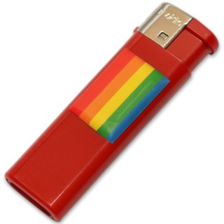 PRIDE - LIGHTER RED WITH LGBT FLAG - D-235552 - Teknashop Ltd