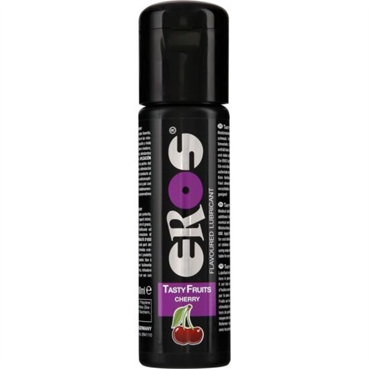 EROS - TASTY FRUITS FLAVOURED LUBRICANT CHERRY 100 ML - D62-41110 - Teknashop Ltd