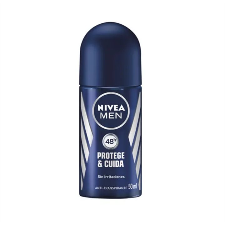 Nivea Men Protect And Care Deodorant Roll On 50ml - unisex - Teknashop Ltd