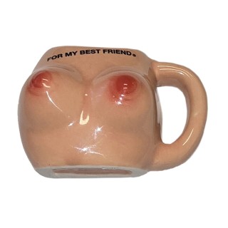 DIABLO PICANTE – BREAST MAGNET IN CERAMIC MUG “FOR MY BEST FRIEND” - D-243979 - Teknashop Ltd