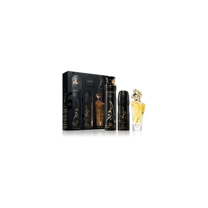 Lattafa Maahir Set Edp 100 Desodorante 200 Room 300ml - unisex - Teknashop Ltd
