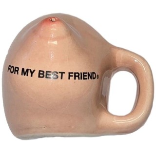 DIABLO PICANTE – BREAST MAGNET ON A CERAMIC MUG “FOR MY BEST FRIEND” - D-243980 - Teknashop Ltd