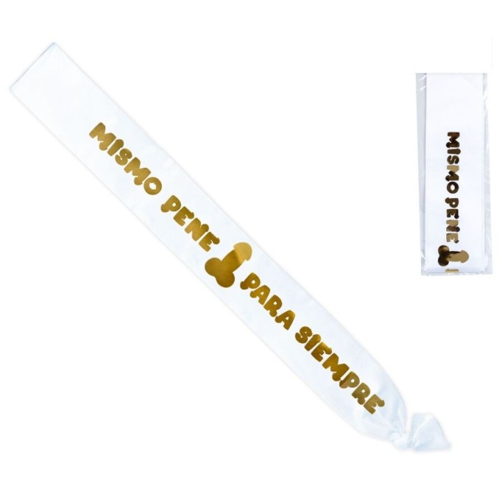 DIABLO PICANTE - METALLIC PENIS WHITE BAND - D-245417 - Teknashop Ltd