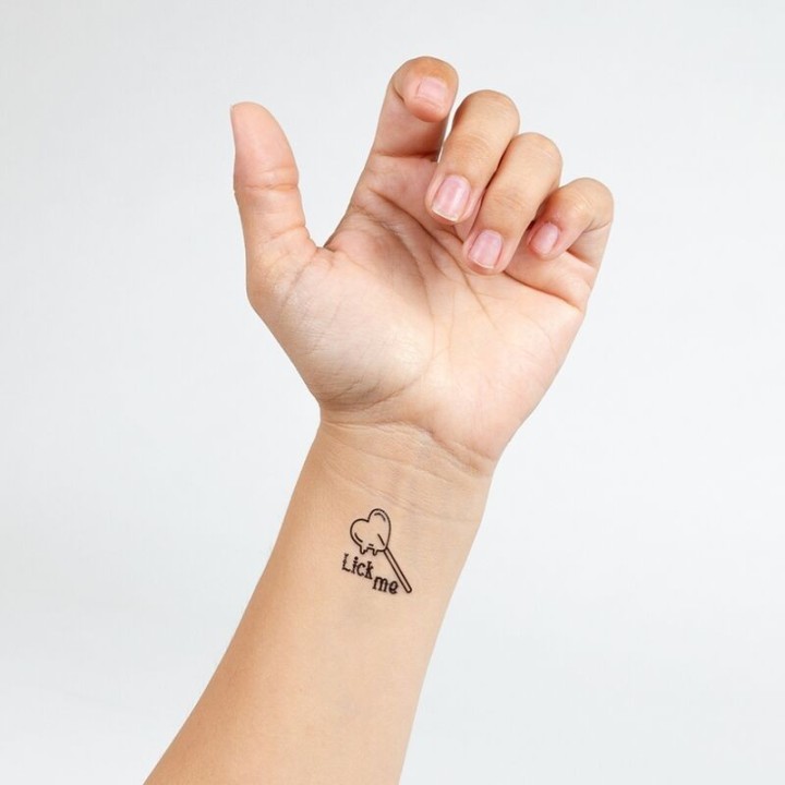 SECRET PLAY - SET OF 10 CANDY COLLECTION TEMPORARY TATTOOS - D-239376 - Teknashop Ltd