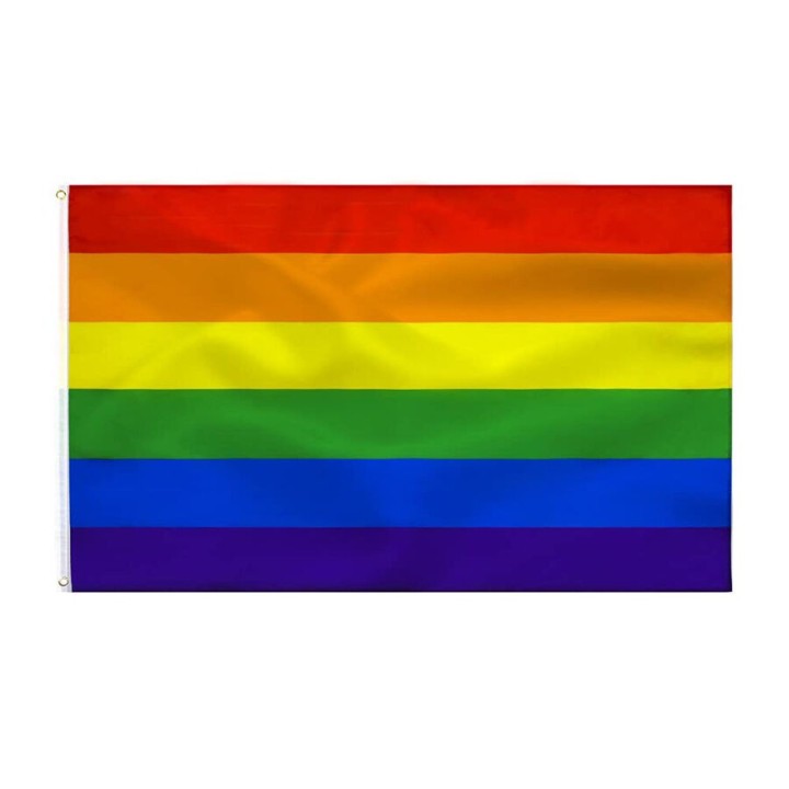 PRIDE - RAINBOW FLAG 90 X 150 CM - D-243904 - Teknashop Ltd