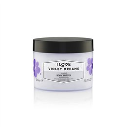 I Love, Signature Collection, Vegan, Hydrating, Violet Dreams, Body Butter, 330 ml - Teknashop Ltd