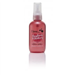 I Love, Raspberry & Blackberry, Scented Spray, For Women, 100 ml - Teknashop Ltd