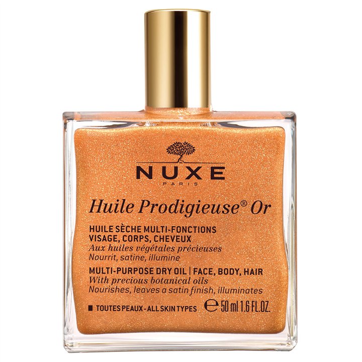 Nuxe, Huile Prodigieuse Or Multi-Purpose, Body Oil, All Over The Body, 50 ml - Teknashop Ltd