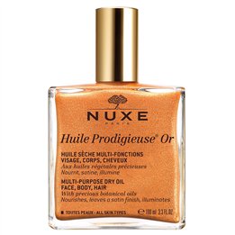 Nuxe, Huile Prodigieuse Or Multi-Purpose, Body Oil, For Body, Face & Hair, 100 ml - Teknashop Ltd