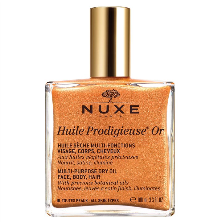 Nuxe, Huile Prodigieuse Or Multi-Purpose, Body Oil, For Body, Face & Hair, 100 ml - Teknashop Ltd
