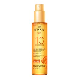 Nuxe, Sun, Anti-Ageing, Tanning Oil, SPF 10, 150 ml - Teknashop Ltd