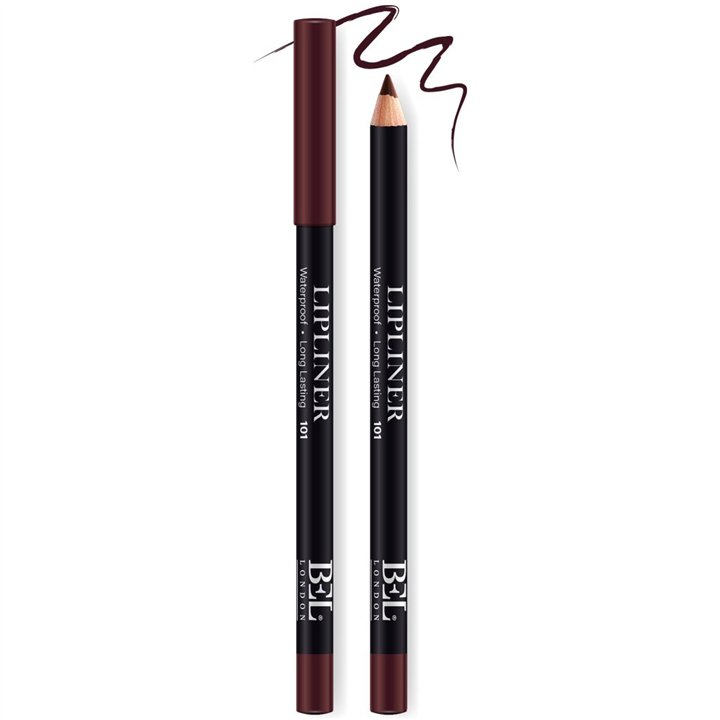 Bel London, BEL London, Hydrogenated Vegetable Oil, Waterproof, Contour, Lip Liner, 124, 0.78 g - Teknashop Ltd