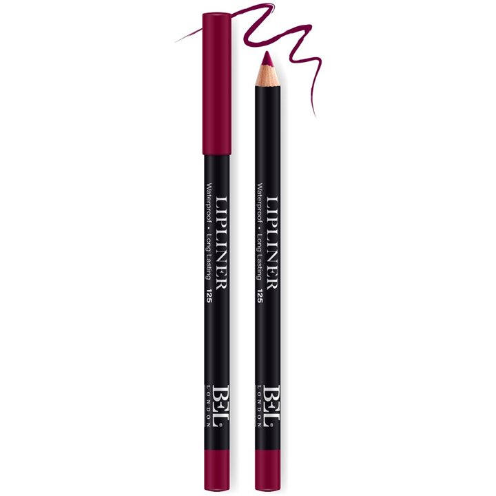 Bel London, BEL London, Hydrogenated Vegetable Oil, Waterproof, Contour, Lip Liner, 125, 0.78 g - Teknashop Ltd